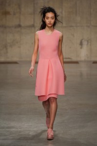 Pink, a refreshing colour trend for fall, was the highlight of the Simone Rocha show.